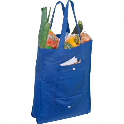 Foldable non-woven shopping bag