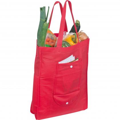 Foldable non-woven shopping bag