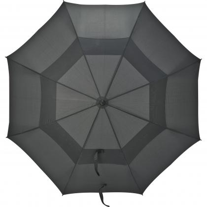 Golf umbrella with windscreen