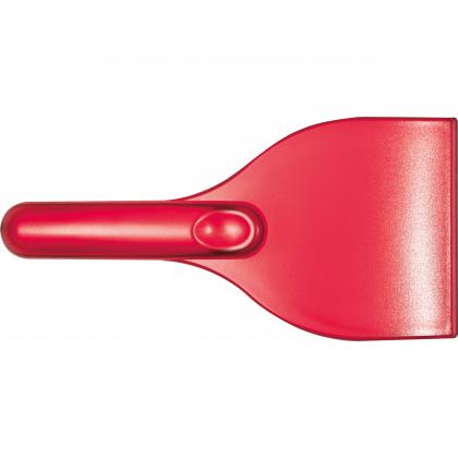 Ice scraper transparently frosted