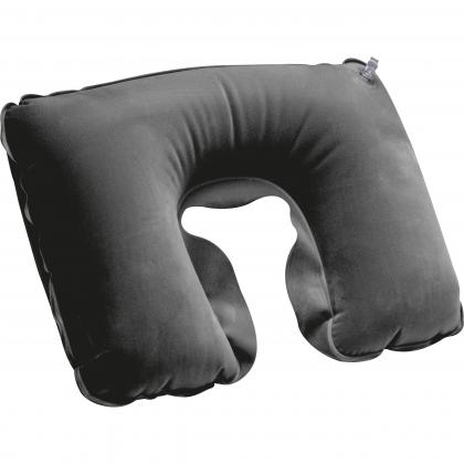 Inflatable soft travel pillow