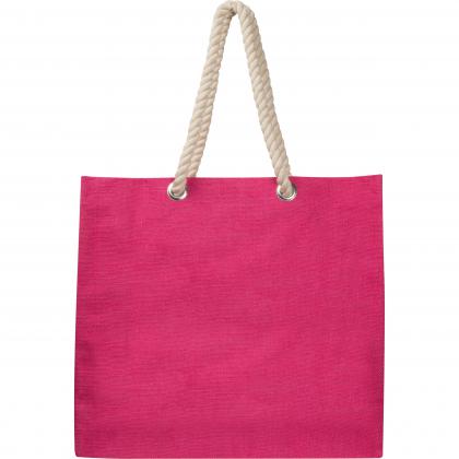 Jute bag with drawstring