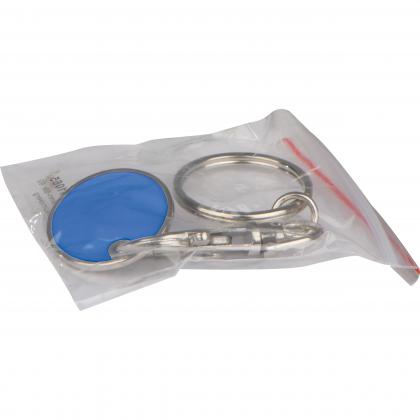 Keyring with shopping coin