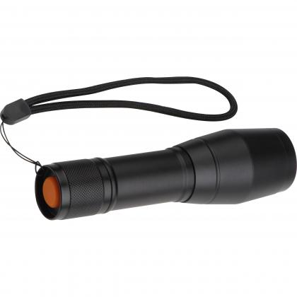 LED flashlight with 3 different light functions
