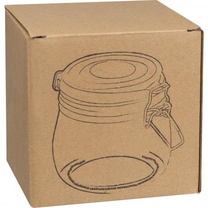 Lockable storage jar. 400 ml