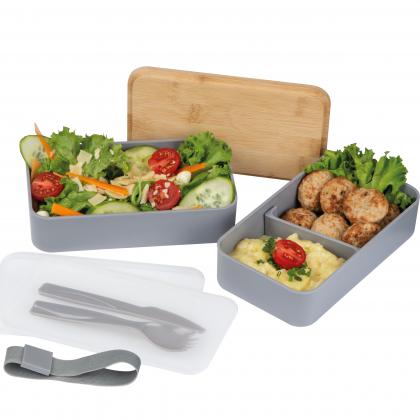 Lunchbox with two compartments