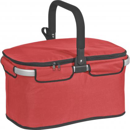 Luxury shopping basket with cooler function