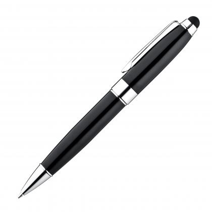 Metal ball pen with touch pad function