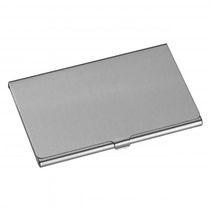 Metal business card holder