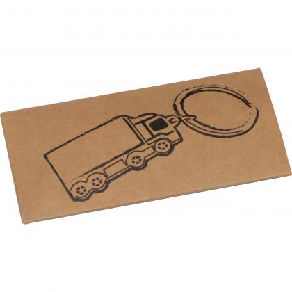 Metal keyring "HGV"