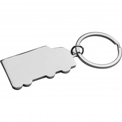 Metal keyring "HGV"