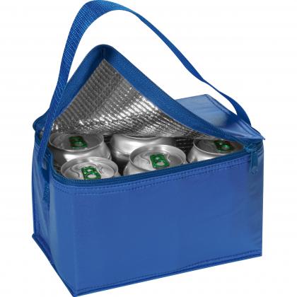 Mini polyester cooler bag for 6 cans