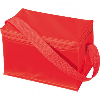 Mini polyester cooler bag for 6 cans