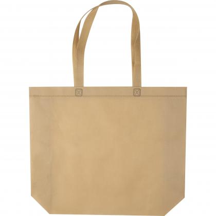 Non woven bag with bottom gusset