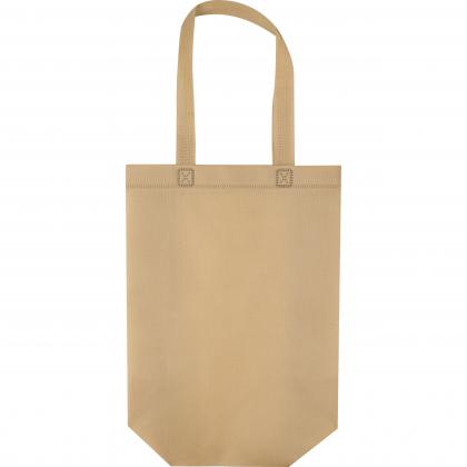 Non woven bag with bottom gusset