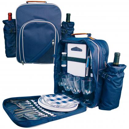 Picknic backpack for 4 persons