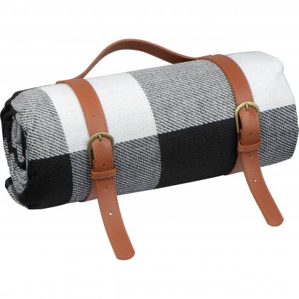Picnic blanket with handle
