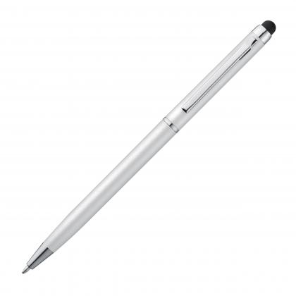 Plastic ball pen with touch function