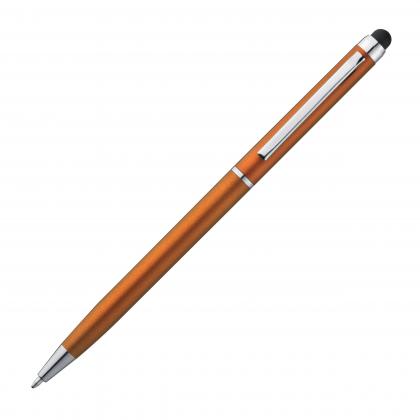 Plastic ball pen with touch function