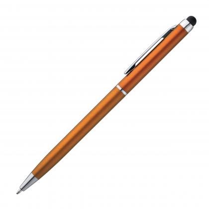 Plastic ball pen with touch function