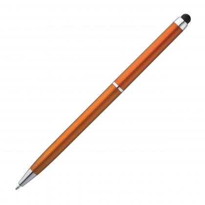 Plastic ball pen with touch function