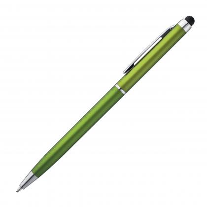 Plastic ball pen with touch function