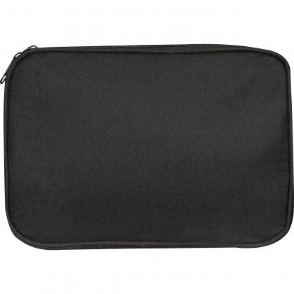 Polyester cooler bag with cork bottom