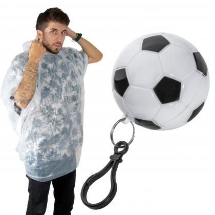 Rain poncho in football case