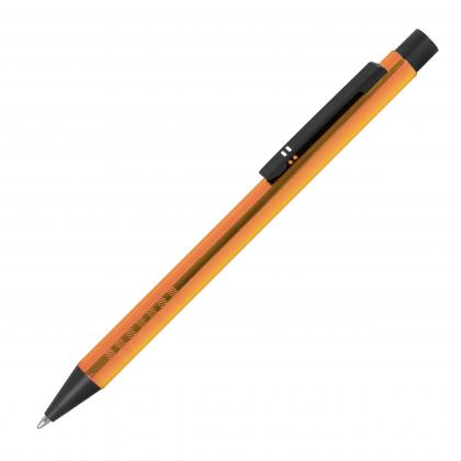 Retractable ballpen made of metal