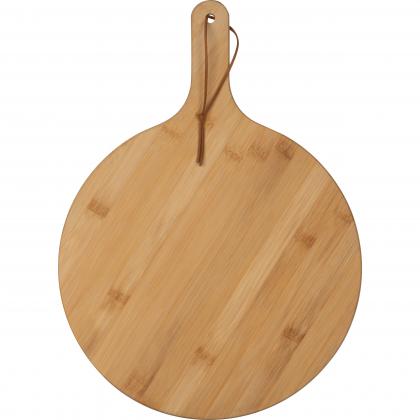 Round pizza and serving tray