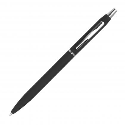 Rubber coated ball pen