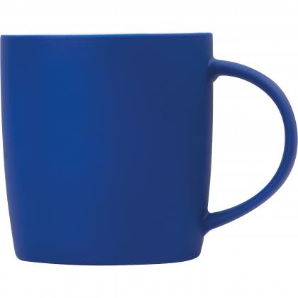 Rubberized ceramic mug