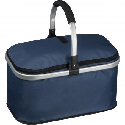 Shopping basket with cooling compartment