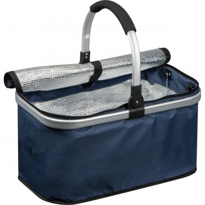 Shopping basket with cooling compartment