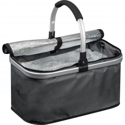 Shopping basket with cooling compartment