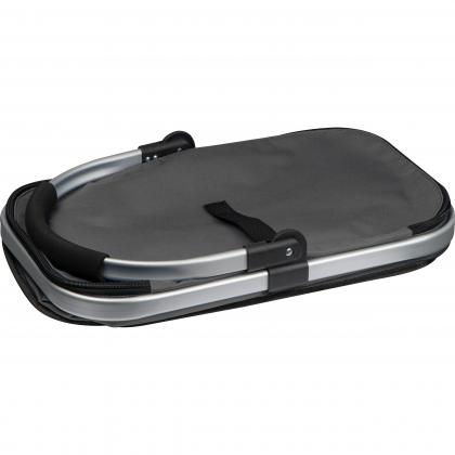 Shopping basket with cooling compartment