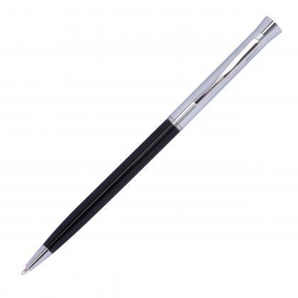 Slim metal ballpoint pen