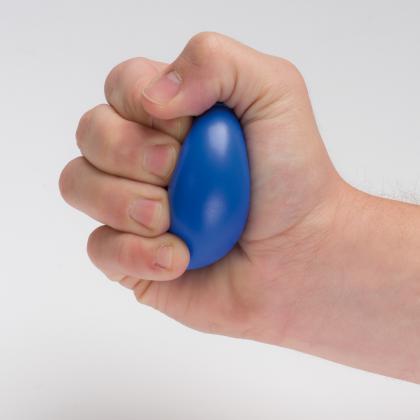 Squeeze ball. kneadable foam plastic