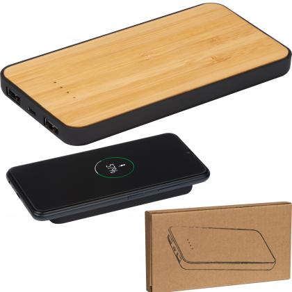 Wireless charger and powerbank. 8000 mAh