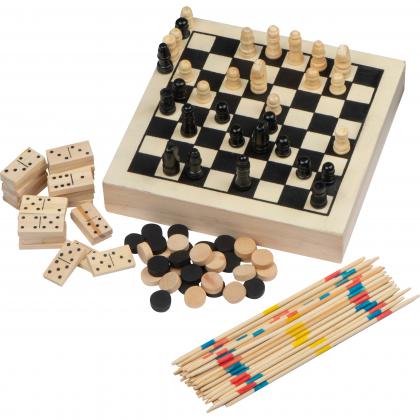 Wooden game set