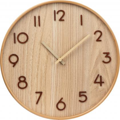 Wooden wall clock