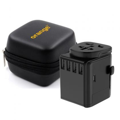 Voyager 4 USB A & USB C worldwide travel adapter