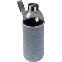 1000 ml glass bottle with neoprene sleeve