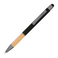 Ball pen with bamboo grip zone