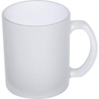 Coffee mug. transparently frosted