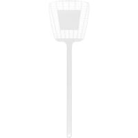 Fly swatter made of plastic