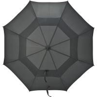 Golf umbrella with windscreen