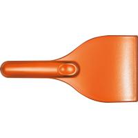 Ice scraper transparently frosted