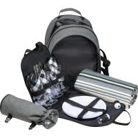 Picnic backpack for 4 Persons including also a picnic blanket