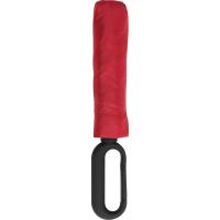 Pocket umbrella with carabiner handle